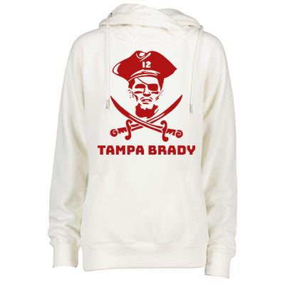 Tampa Brady Womens Funnel Neck Pullover Hood