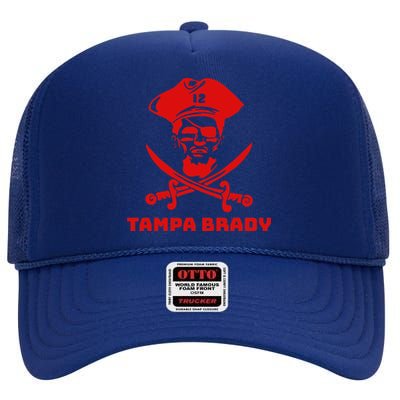 Tampa Brady High Crown Mesh Back Trucker Hat