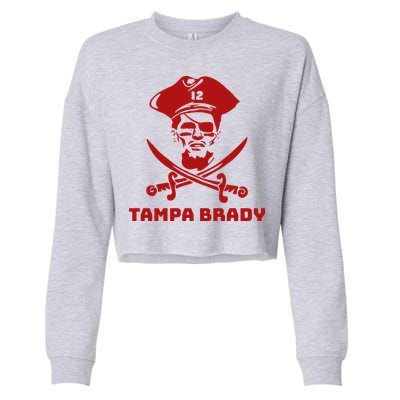 Tampa Brady Cropped Pullover Crew