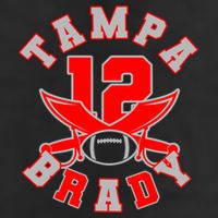 Tampa Brady Number 12 Adult Drive Performance Visor