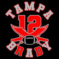 Tampa Brady Number 12 Baby Bodysuit