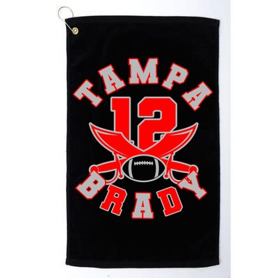 Tampa Brady Number 12 Golf Towel