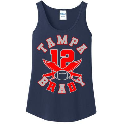 Tampa Brady Number 12 Ladies Essential Tank