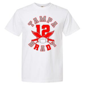 Tampa Brady Number 12 Garment-Dyed Heavyweight T-Shirt