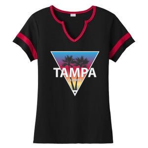 Tampa Florida Ladies Halftime Notch Neck Tee