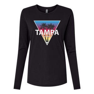 Tampa Florida Womens Cotton Relaxed Long Sleeve T-Shirt