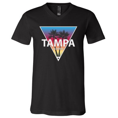 Tampa Florida V-Neck T-Shirt