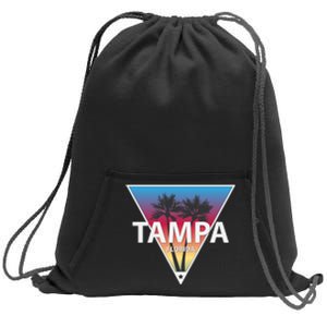 Tampa Florida Sweatshirt Cinch Pack Bag