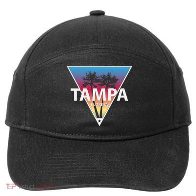 Tampa Florida 7-Panel Snapback Hat