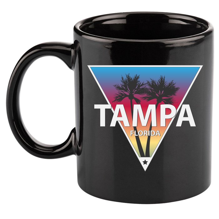 Tampa Florida 11oz C Handle Ceramic Mug