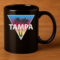 Tampa Florida 11oz C Handle Ceramic Mug