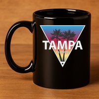 Tampa Florida 11oz C Handle Ceramic Mug