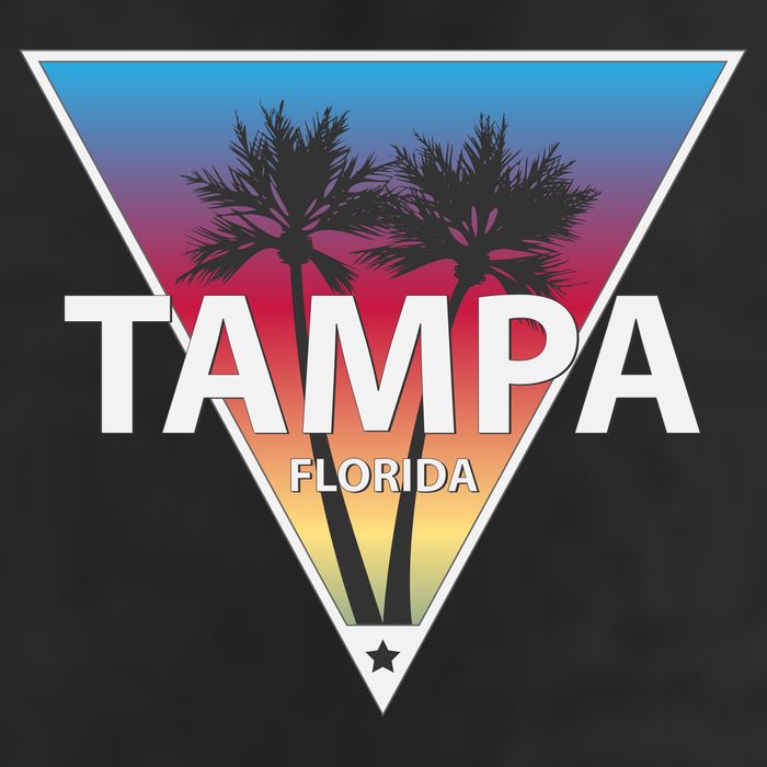 Tampa Florida 11oz C Handle Ceramic Mug