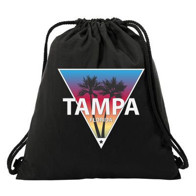 Tampa Florida Drawstring Bag