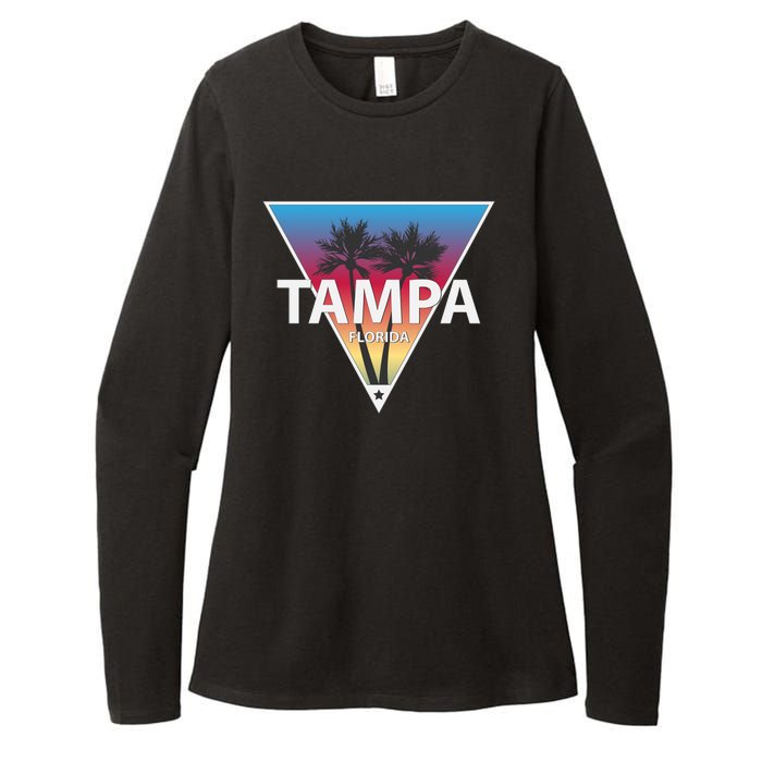 Tampa Florida Womens CVC Long Sleeve Shirt