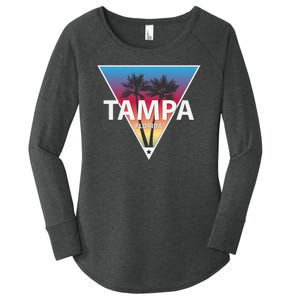 Tampa Florida Women's Perfect Tri Tunic Long Sleeve Shirt