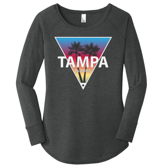 Tampa Florida Women's Perfect Tri Tunic Long Sleeve Shirt