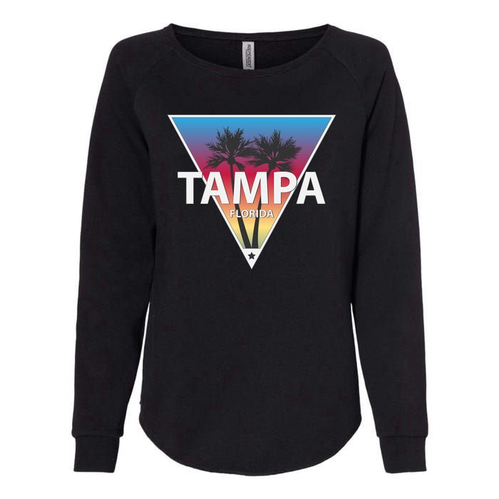 Tampa Florida Womens California Wash Sweatshirt