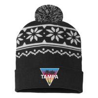 Tampa Florida USA-Made Snowflake Beanie