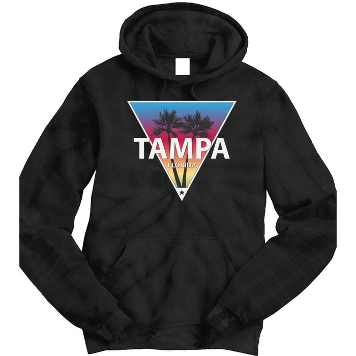 Tampa Florida Tie Dye Hoodie