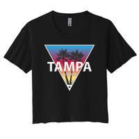 Tampa Florida Women's Crop Top Tee