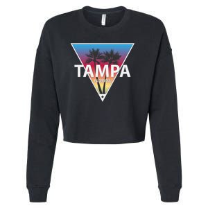 Tampa Florida Cropped Pullover Crew