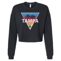 Tampa Florida Cropped Pullover Crew