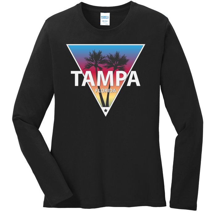 Tampa Florida Ladies Long Sleeve Shirt