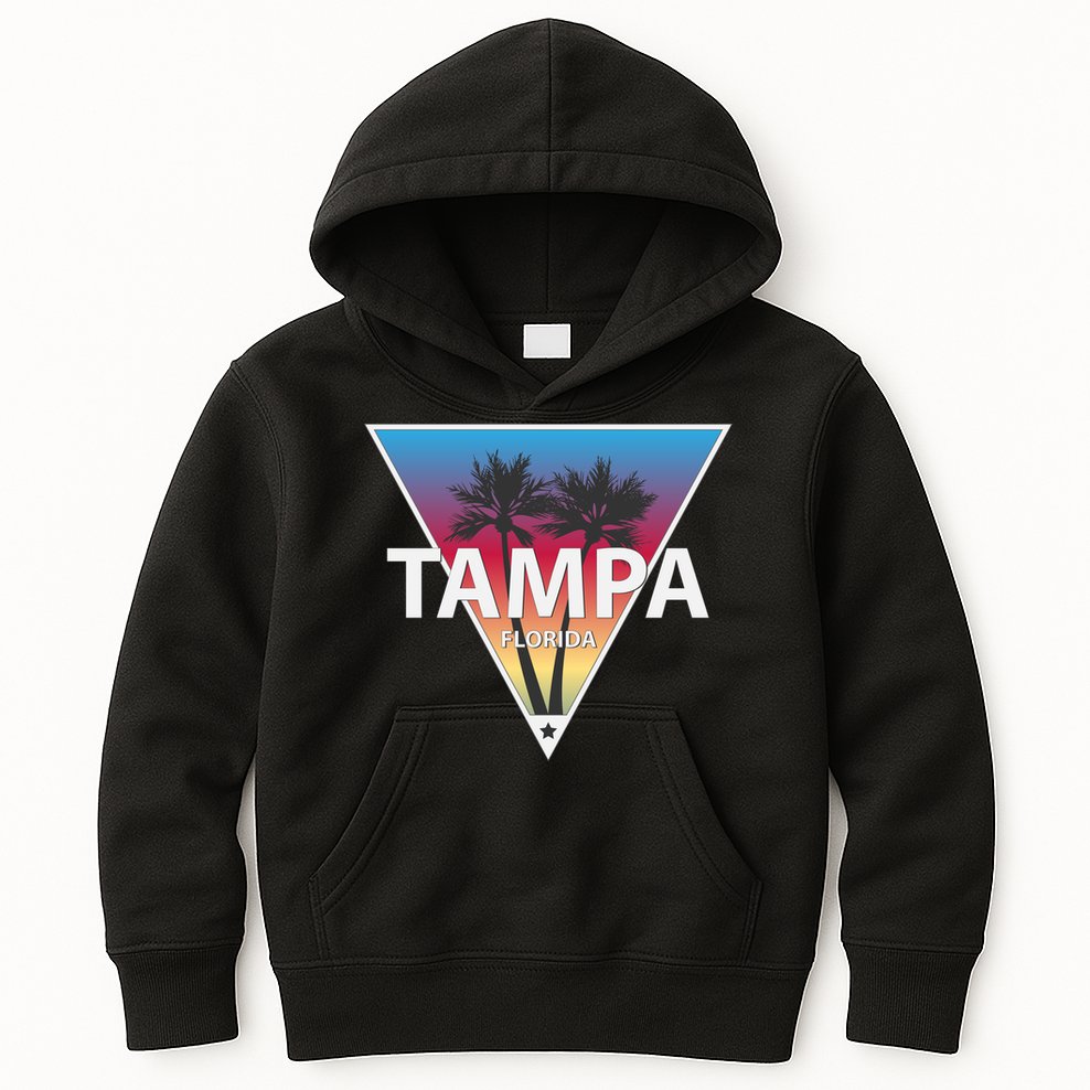 Tampa Florida Kids Hoodie