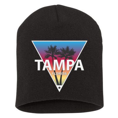 Tampa Florida Short Acrylic Beanie