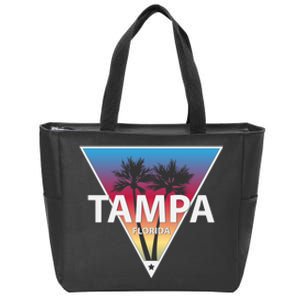 Tampa Florida Zip Tote Bag