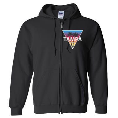 Tampa Florida Full Zip Hoodie