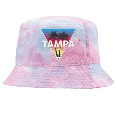 Tampa Florida Tie-Dyed Bucket Hat