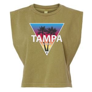 Tampa Florida Garment-Dyed Women's Muscle Tee