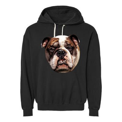 Tan Bulldog Garment-Dyed Fleece Hoodie