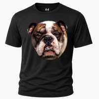 Tan Bulldog Cooling Performance Crew T-Shirt