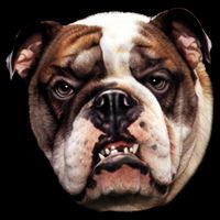 Tan Bulldog Cooling Performance Crew T-Shirt