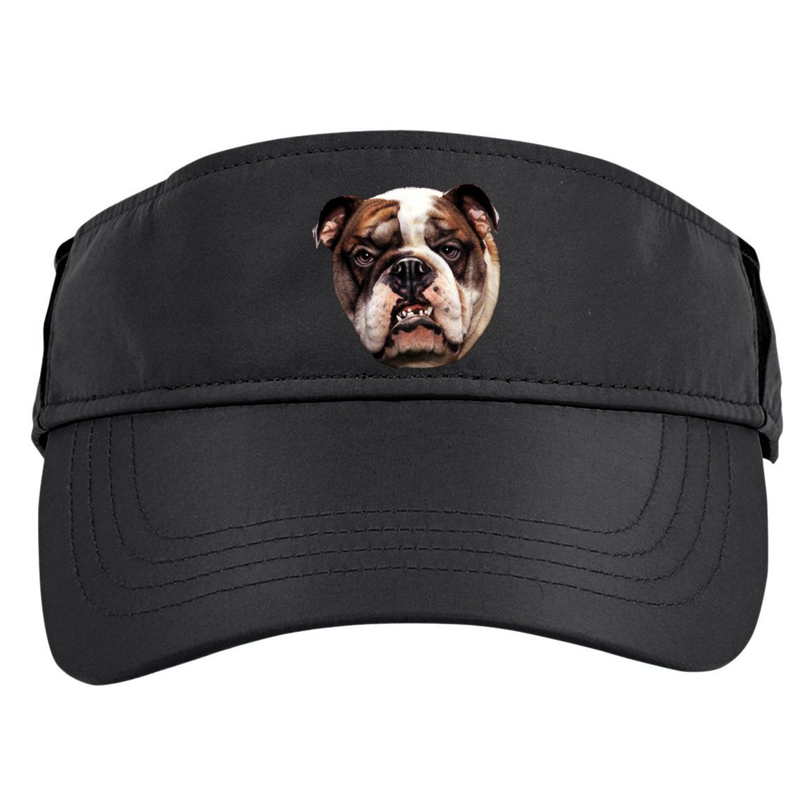 Tan Bulldog Adult Drive Performance Visor
