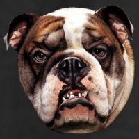 Tan Bulldog Adult Drive Performance Visor