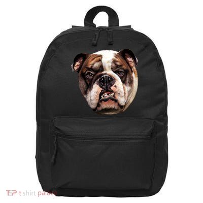 Tan Bulldog 16 in Basic Backpack