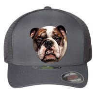 Tan Bulldog Flexfit Unipanel Trucker Cap