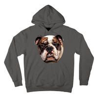 Tan Bulldog Tall Hoodie