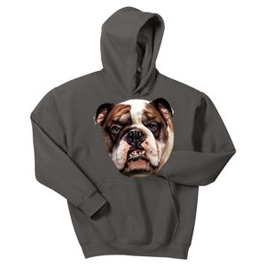 Tan Bulldog Kids Hoodie