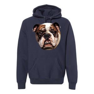 Tan Bulldog Premium Hoodie