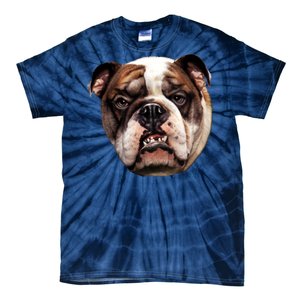 Tan Bulldog Tie-Dye T-Shirt