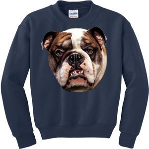 Tan Bulldog Kids Sweatshirt