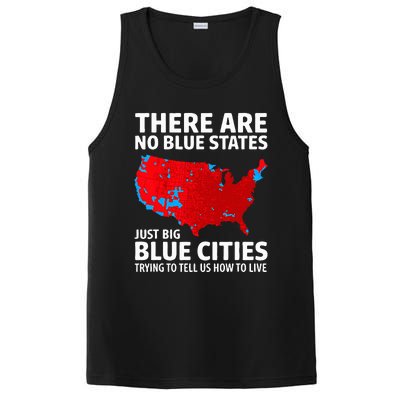 There Are No Blue States Only Big Blue Cities PosiCharge Competitor Tank