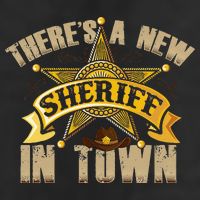 ThereS A New Sheriff In Town Deputy Sheriff Police Officer 15oz Campfire Ceramic Mug