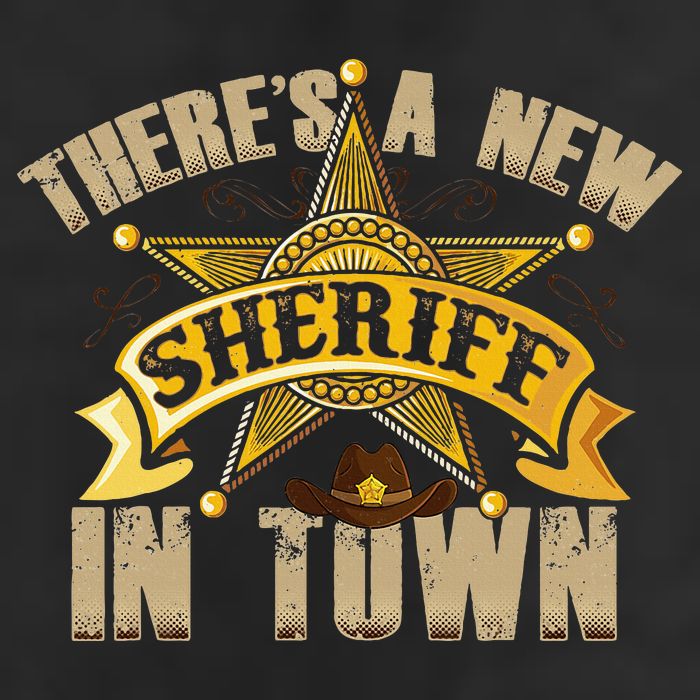 ThereS A New Sheriff In Town Deputy Sheriff Police Officer 15oz Campfire Ceramic Mug