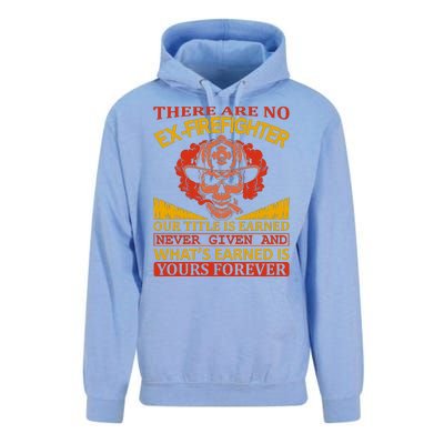 There Are No Ex Firefighter Unisex Surf Hoodie